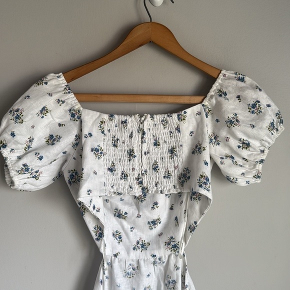 Reformation Emilia linen Dress 4 - Picture 8 of 14